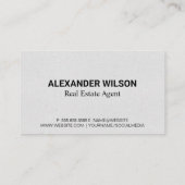 Carte De Visite Accueil et clés (Dos)