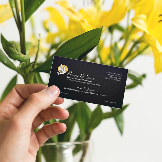 Carte De Visite Accueil funéraire et crématoire