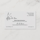 Carte De Visite Accueil funéraire et crématoire (Devant)