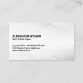 Carte De Visite Accueil moderne | Touches de la maison (Dos)