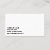 Carte De Visite Accueil Rénovations Outils à main | Ouvrier du bât (Dos)