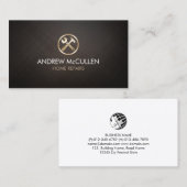 Carte De Visite Accueil Réparations Handyman Outils Icône (Devant / Derrière)