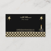 Carte De Visite Accueil rustique Primitive Country (Dos)