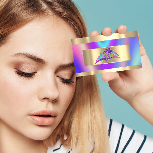 Carte De Visite Accueil Services Agence immobilière QRCode Logo Ho