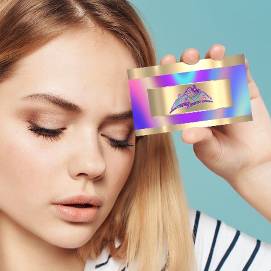 Carte De Visite Accueil Services Agence immobilière QRCode Logo Ho