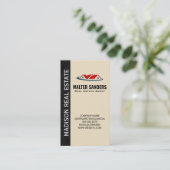 Carte De Visite Accueil Top Toits | Immobilier (Debout devant)