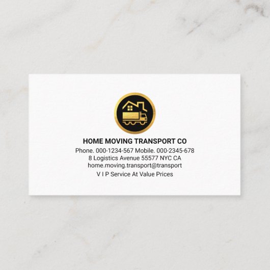 Carte De Visite Accueil Transport En Mouvement Sur Maillage De Fil (Dos)