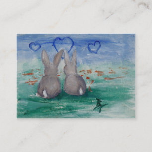 Carte De Visite Aceo de Lovin de lapin