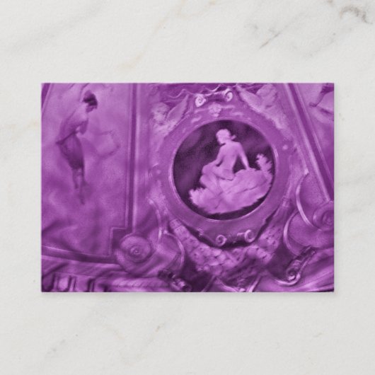 Carte De Visite Aceo vintage d'atc de femmes (Devant)