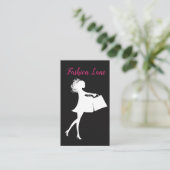 Carte De Visite Achats de mode pour dames (Debout devant)