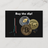 Carte De Visite Achète la trempette ! (Devant)