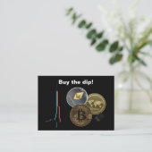 Carte De Visite Achète la trempette ! (Debout devant)