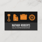 Carte De Visite Acheter automatiquement les outils et le matériel  (Dos)