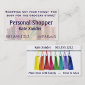 Carte De Visite Acheter jusqu'à ce que vous déposez (Devant / Derrière)