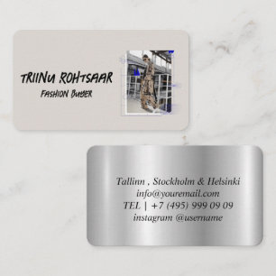 Carte De Visite Acheteur mode