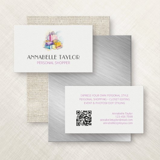 Carte De Visite Acheteur Personnel Mode