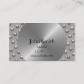 Carte De Visite Acier (Dos)