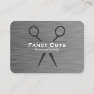 Carte De Visite Acier Boutique   Luxe moderne
