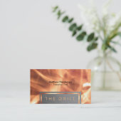 Carte De Visite Acier inoxydable (Debout devant)