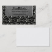 Carte De Visite acier inoxydable (Devant / Derrière)