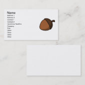 Carte De Visite Acorn (Devant / Derrière)