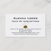 Carte De Visite Acres de Jonny sur place (Dos)