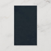 Carte de visite acrylique de verticale de bijou de (Dos)