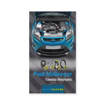 Acte Centre - TuneUp Mechanic Business Card