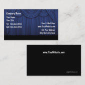 Carte De Visite Acteur Animateur (Devant / Derrière)
