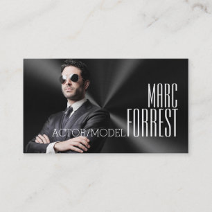 Carte De Visite Acteur Modèle Capture d'écran du cinéma