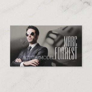 Carte De Visite Acteur Modèle Capture d'écran du cinéma