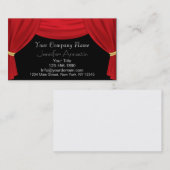 Carte De Visite Acteur ou actrice (Devant / Derrière)