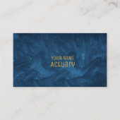 Carte de visite actuaire (Devant)