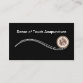Carte De Visite Acupuncture Alternative Chinese Medicine (Devant)