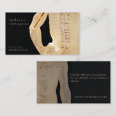 Carte De Visite Acupuncture arrière (Devant / Derrière)