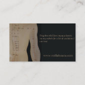 Carte De Visite Acupuncture arrière (Dos)