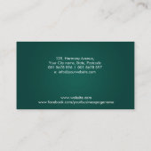 Carte De Visite Acupuncture et phytothérapie (Dos)