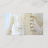 Carte De Visite Acupuncture torse et bras (Dos)