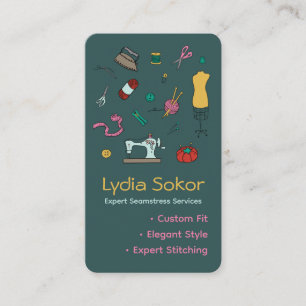 Carte De Visite Adaptation et modifications personnalisées Seamstr