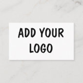 CARTE DE VISITE ADD YOUR LOGO (Devant)