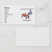 Carte De Visite Adénosine Triphosphate (ATP) Énergie Pour La Vie (Devant / Derrière)