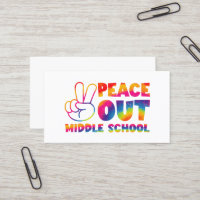 Adieu Collège Tie Dye Dernier Jour D'École