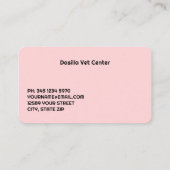 Carte De Visite 🩺 adjoint aux soins infirmiers certifié (Dos)