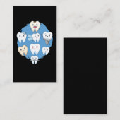 Carte De Visite Adjoint dentaire orthodontiste (Devant / Derrière)