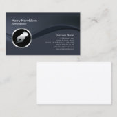 Carte De Visite Administrateur d'icône de stylo nib Professionnel (Devant / Derrière)