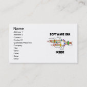 Carte De Visite ADN logiciel à l'intérieur (réplication de l'ADN) (Devant)