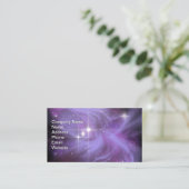 Carte De Visite Adoration de la galaxie spatiale (Debout devant)