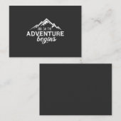 Carte De Visite adventins (Devant / Derrière)