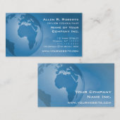 Carte De Visite AEEM d'entreprise globale l'Europe Afrique (Devant / Derrière)