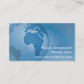 Carte De Visite AEEM d'entreprise globale l'Europe Afrique (Dos)